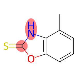 2(3H)-Benzoxazolethione, 4-methyl-