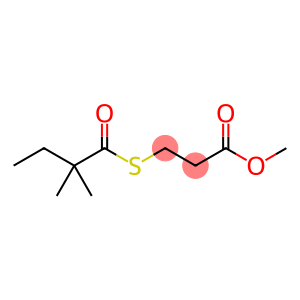 α-dimethylbutyryl-S-methyl-mercapto propionate