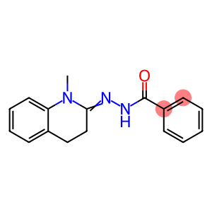 Benzoic acid, 2-(3,4-dihydro-1-methyl-2(1H)-quinolinylidene)hydrazide