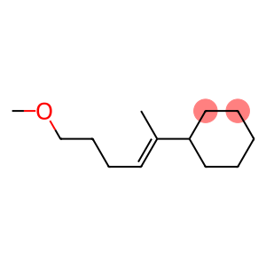 (5-Methoxy-1-methyl-1-pentenyl)cyclohexane