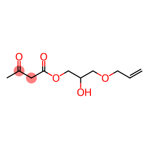 Butanoic acid, 3-oxo-, 2-hydroxy-3-(2-propen-1-yloxy)propyl ester
