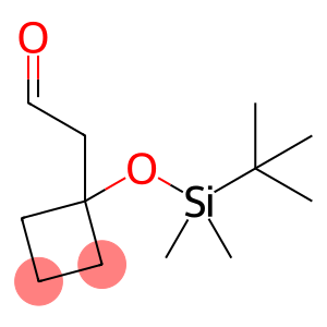2-{1-[(tert-Butyldimethylsilyl)oxy]cyclobutyl}acetaldehyde