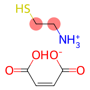(2-mercaptoethyl)ammonium hydrogen maleate