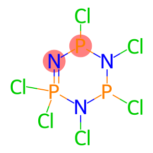2,2,4,4,6,6-hexachloro-1,3,5-triaza-2,4,6-triphosphorine