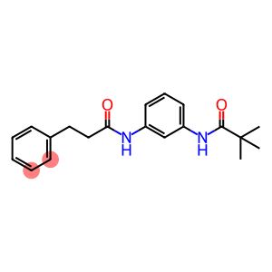 Benzenepropanamide, N-[3-[(2,2-dimethyl-1-oxopropyl)amino]phenyl]-
