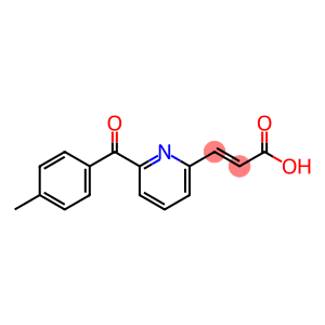 (E)-3-(6-(4-methylbenzoyl)pyridin-2-yl)acrylic acid