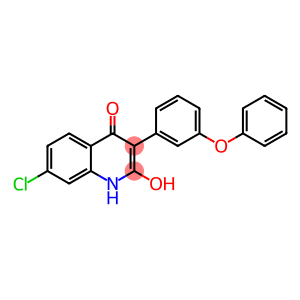 7-Chloro-2-hydroxy-3-(3-phenoxyphenyl)-4(1H)-quinolinone