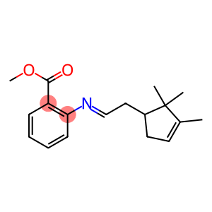 methyl 2-[[2-(2,2,3-trimethyl-3-cyclopenten-1-yl)ethylidene]amino]benzoate