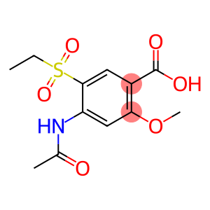 4-(Acetylamino)-5-(ethylsulfonyl)-2-methoxybenzoic acid