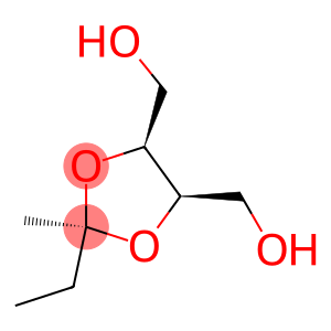 (4S-trans)-2-ethyl-2-methyl-1,3-dioxolane-4,5-dimethanol