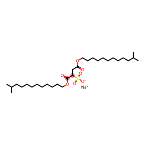 2-[(Sodiooxy)sulfonyl]butanedioic acid bis(11-methyldodecyl) ester