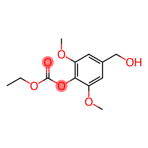 ethyl 4-(hydroxymethyl)-2,6-dimethoxyphenyl carbonate