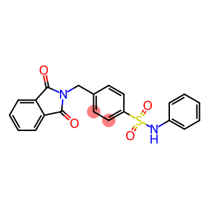 4-((1,3-Dioxoisoindolin-2-yl)methyl)-N-phenylbenzenesulfonamide