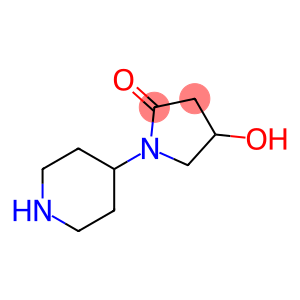 4-羟基-1-(4-哌啶基)-2-吡咯烷酮