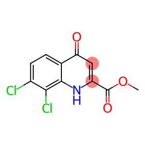 7,8-Dichloro-1,4-dihydro-4-oxo-2-quinolinecarboxylic acid methyl ester