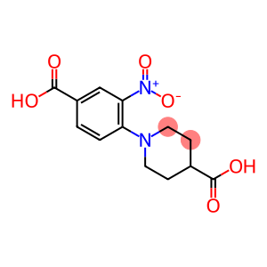 3-NITRO-4-(4-CARBOXYPIPERIDINE)BENZOIC ACID