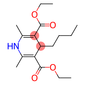4-Butyl-2,6-dimethyl-1,4-dihydropyridine-3,5-dicarboxylic acid diethyl ester