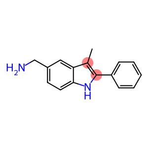 1H-Indole-5-methanamine, 3-methyl-2-phenyl-