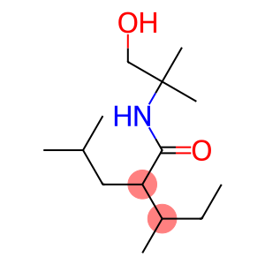 N-(2-hydroxy-1,1-dimethylethyl)-2-isobutyl-3-methylvaleramide