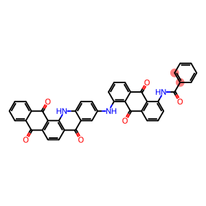 N-[9,10-dioxo-5-[(5,8,14-trioxo-13H-anthra[1,2-b]quinolin-10-yl)amino]anthracen-1-yl]benzamide