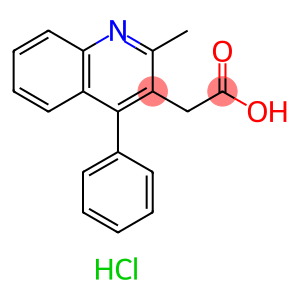(2-甲基-4-苯基喹啉-3-基)乙酸盐酸盐