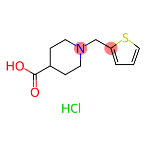 1-(THIEN-2-YLMETHYL)PIPERIDINE-4-CARBOXYLIC ACID HYDROCHLORIDE HYDRATE