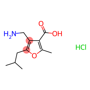 4-AMINOMETHYL-5-ISOBUTYL-2-METHYL-FURAN-3-CARBOXYLIC ACID HYDROCHLORIDE