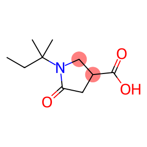 3-Pyrrolidinecarboxylic acid, 1-(1,1-dimethylpropyl)-5-oxo-