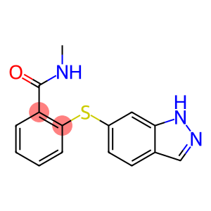 BenzaMide, 2-(1H-indazol-6-ylthio)-N-Methyl-