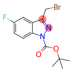 3-溴甲基-5-氟-N-Boc-吲唑