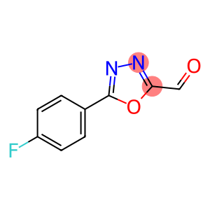 5-(4-FLUOROPHENYL)-1,3,4-OXADIAZOLE-2-CARBALDEHYDE