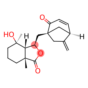 1(3H)-Isobenzofuranone, hexahydro-4-hydroxy-4,7a-dimethyl-3-[[(1R,5S)-6-methylene-2-oxobicyclo[3.2.1]oct-3-en-1-yl]methyl]-, (3R,3aS,4R,7aR)-