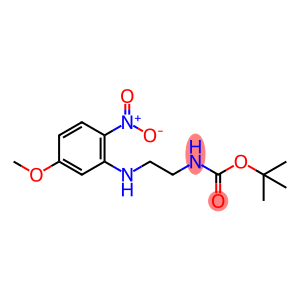 (2-((5-甲氧基-2-硝基苯基)氨基)乙基)氨基甲酸叔丁酯