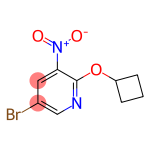 5-Bromo-2-cyclobutoxy-3-nitro-pyridine