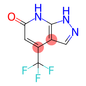 6H-Pyrazolo[3,4-b]pyridin-6-one, 1,7-dihydro-4-(trifluoromethyl)-