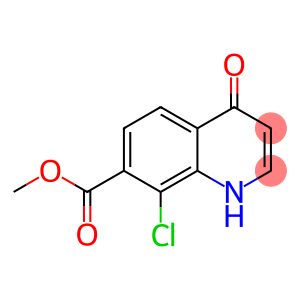 8-Chloro-7-methoxycarbonyl-1,4-dihydroquinolin-4-one