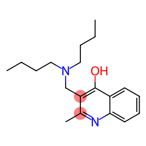 3-[(dibutylamino)methyl]-2-methyl-4-quinolinol
