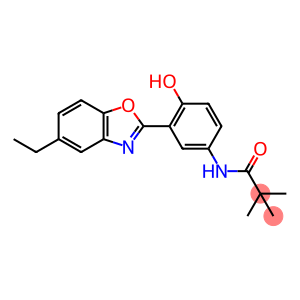 N-[3-(5-ethyl-1,3-benzoxazol-2-yl)-4-hydroxyphenyl]-2,2-dimethylpropanamide