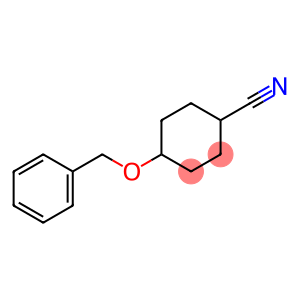 4-(benzyloxy)cyclohexane-1-carbonitrile