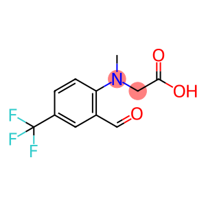 2-{[2-Formyl-4-(trifluoromethyl)phenyl](methyl)amino}acetic Acid