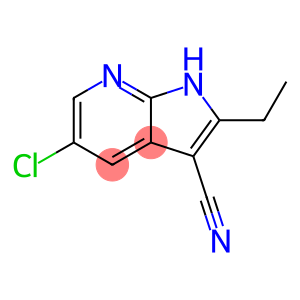 5-Chloro-2-ethyl-1H-pyrrolo[2,3-b]pyridine-3-carbonitrile