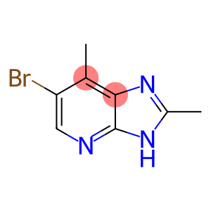 3H-Imidazo[4,5-b]pyridine, 6-bromo-2,7-dimethyl-