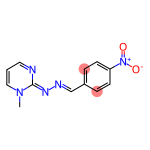 4-Nitro-benzalazin aus 1-Methyl-pyrimidon-(2)-hydrazon