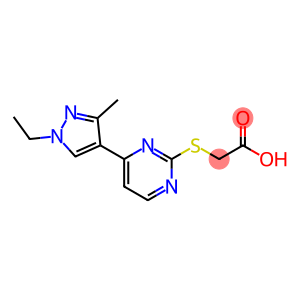 [4-(1-乙基-3-甲基-1H-吡唑-4-基)-嘧啶-2-基磺酰基]-乙酸