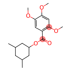 3,5-dimethylcyclohexyl 2,4,5-trimethoxybenzoate