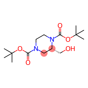 (S)-二-叔丁基-2-羟甲基哌嗪-1,4-二甲酸