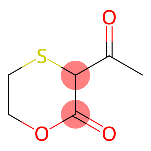 1,4-Oxathian-2-one, 3-acetyl- (9CI)