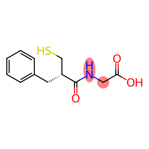 N-[(S)-2-(Mercaptomethyl)-1-oxo-3-phenylpropyl]glycine