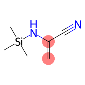 2-(trimethylsilylamino)prop-2-enenitrile