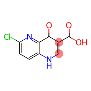6-chloro-4-oxo-1H-1,5-naphthyridine-3-carboxylic acid